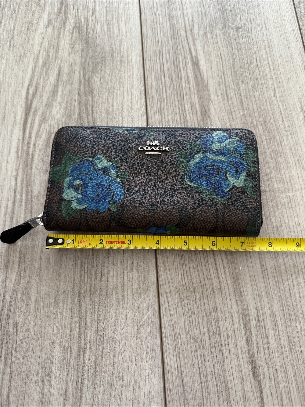 Coach Accordion Wallet victorian floral - Picture 7 of 8